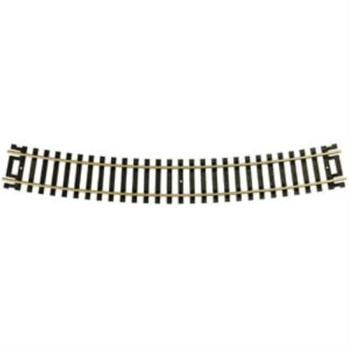 Atlas HO Scale Code 100 Nickel Silver 22 Radius Snap-Track (6/Bx) by Atlas