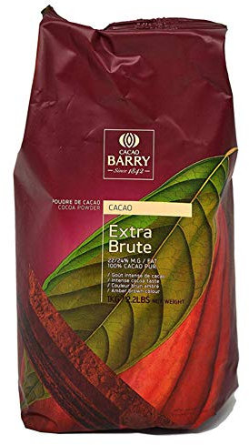 CACAO BARRY Extra Brute Poudre de Cacao 1 kg