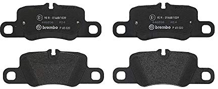 Brembo P 65 020 Bremsbelagsatz, Scheibenbremse - (4-teilig) | Kompatibel mit: PORSCHE PANAMERA, PANAMERA, PANAMERA Sport Turismo