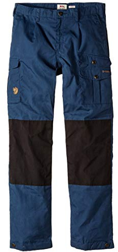 Fjallraven Unisex-Child Kids Vidda Trousers Pants, Uncle Blue, 158