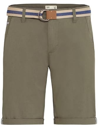 !Solid Monty Herren Chino Shorts Bermuda Kurze Hose mit Gürtel aus Stretch-Material Regular-Fit
