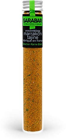 Sarabar Poivres & Epices d'Exception Sarabar - Marrachi Tajine - France -Assemblages d'épices - tube 100ml 52gr