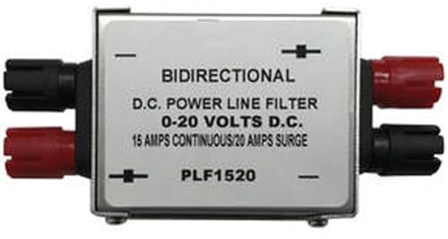 PROCOMM - Universal in-LINE 15 AMP DC Power Noise Filter - Filters Out UN-Wanted LINE Noise & Electrical Interference