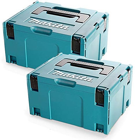Makita 821551-8 MakPac Type 3 Stacking Connector Case 396mm x 296mm x 210mm Pack of 2