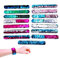 JZK 15 x Meerjungfrau Armbänder Pailletten Slap Armband Spielzeug für Kinder Mädchen Gastgeschenke Party Favors Supplies Geburtstag Geschenke