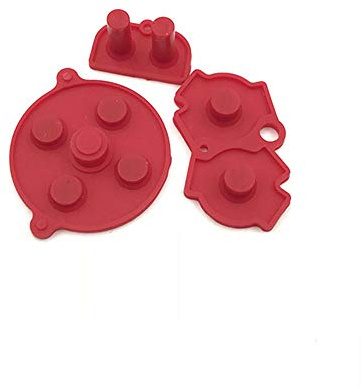Silikon-Kautschuk leitfähige A-B D-Pad Taste, für Nintendo Game Boy Advance GBA Controller rot