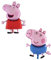 Toyland Packung mit 2-37 Zoll Riesen Jumbo Größe Peppa Pig & George Pig Charakter Folienballon - Party Ballons