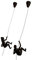Haute Collage 2 x Bronzefarbene weibliche Kletterer mit Felsnagelkappen Klettern Damen Duo Wandbehang Klettern Frauen Skulpturen Kletterer Mädchen Ornament Outdoor & Indoor Dekor Statue Abseiling