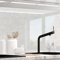 StickerProfis Küchenrückwand selbstklebend Matt-Optik - White Natural Stone - 1.8mm, Versteift, alle Untergründe, Hart PET Material, Premium 60 x 220cm