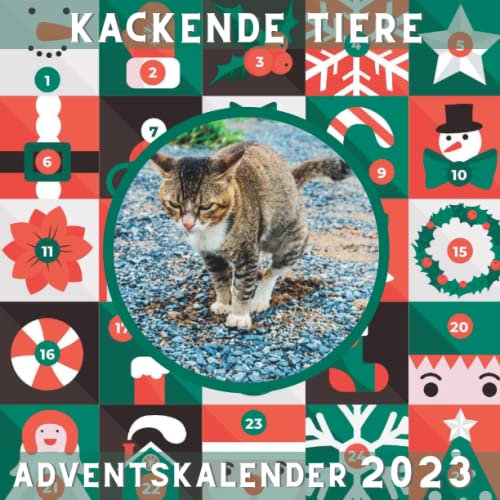 Adventskalender 2023: Geschenke-Adventskalender - Kackende Katzen 2023 für Tierliebhaber, Katzenliebhaber, Katzenzüchter, Weihnachtsgeschenke 2023