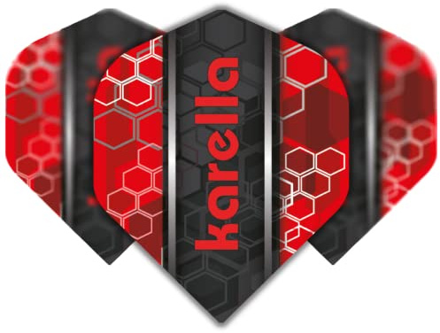 Karella Flights XT-Serie | 100 Micron | 8 Varianten, für Steeldart und Softdart