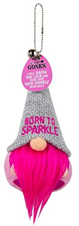 History & Heraldry Personalisierte Lucky Gonk Tasche Zubehör, Born to Sparkle, Einheitsgröße