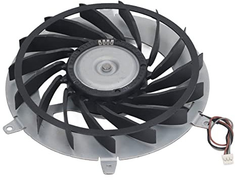 Ventilateur de Refroidissement PS3, Remplacement du Ventilateur de Refroidissement en Alliage D'aluminium à 15 Lames pour Ventilateur de Dissipation Thermique Interne de la