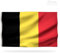Premium-Belgien-Flagge 150 x 90 cm – langlebige und hochwertige Belgien-Flagge mit 2 Metallösen – Perfekt für die Olympischen Spiele