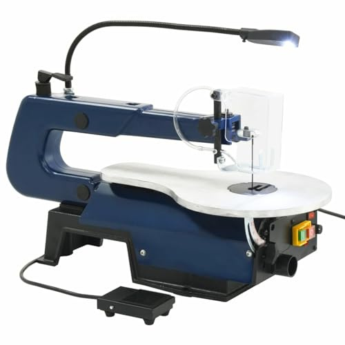 Camerina Sierra de calar eléctrica con Pedal y luz LED 125 W Sierra Marqueteria Electrica