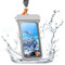ESR Custodia Impermeabile per iPhone 15 Pro/14 Pro/13 Pro, Sensibilità al Tocco Sott'acqua, Impermeabile IPX8, Cover Galleggiante Subacquea con Cordino, Ideale per Lo Snorkeling, Metallico