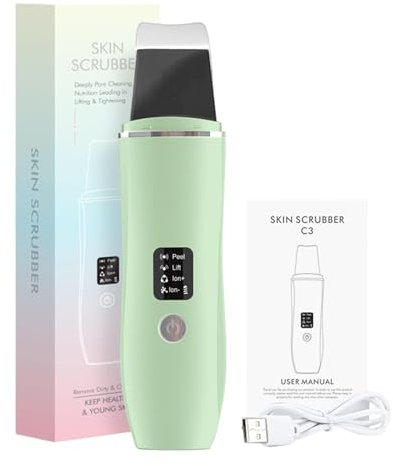 Espátula facial exfoliante para la piel, espátula segura para los poros, espátula para puntos negros, herramientas eficaces de eliminación de puntos negros para una tez más clara