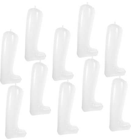ROMISBABA 5paare Aufblasbare Stiefelspanner Aus Dickem Pvc Robuste Schuhtrockner Und Formhalter Für Damen Und Herren Für Mittelgroße Bis Hohe Stiefel Einfacher Einsatz Zur Stiefelpflege Stüt