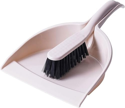 djgkENVQ Escobas, Escobas Escoba de Escritorio Cepillo de Limpieza Recogedor pequeño Escoba de Limpieza de Escritorio Escoba portátil de Alta Limpieza, Rosa
