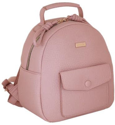 Camomilla Milano Zaino Donna, Similpelle, Collezione Love Letter, Colore Rosa