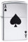 Zippo Feuerzeug, Ace of Spades Chrom
