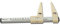 Metrica 10460 Calibro per Ossa, strumento ortopedico, 0–150 mm, Grigio/Bianco