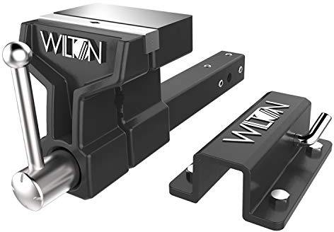 Wilton ATV All-Terrain Truck Hitch Vise, 6 Jaw Width, 5-3/4 Max Jaw Opening, 5 Throat (10010)