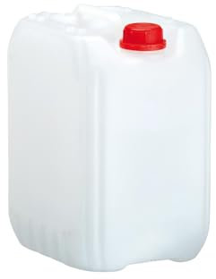 hünersdorff 426301 Industrie-Kanister 10 Liter, HD-PE, naturfarben