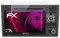 atFoliX Glasfolie kompatibel mit Pumpkin ND1274B 7 Inch Audi A4 Panzerfolie, 9H Hybrid-Glass FX Schutzpanzer Folie