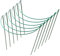 Selections Garden Hoop Plant Bow Support System 45cm x 60cm (Pack of 6)