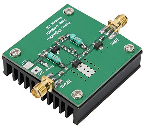 12V DC RF Power Amplifier, RF Power Wideband Amplifier, Amplification Module, 1-930MHz Working Frequency, Input Power 1mW (0dBm)