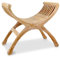 livasia Teakholz Hocker, für Garten u. Terrasse, Teakholzmöbel, Sitzhocker