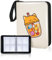 CLOVERCAT Classeur de cartes à collectionner étanche avec 3 anneaux, 400 pochettes double face