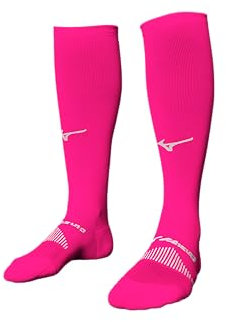 Mizuno Unisex-Erwachsene Performance OTC Baseball-Softball-Socken, Shocking pink, Large