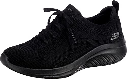 Skechers Damen Ultra Flex 3.0 Big PLAN Sneaker, Black, 39 EU