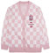 Damen Japan Süße Strickjacke Kawaii JK Uniform, Cosplay, Pink, Groß