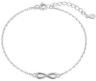 Philip Jones Sterling Silver Infinity Bracelet