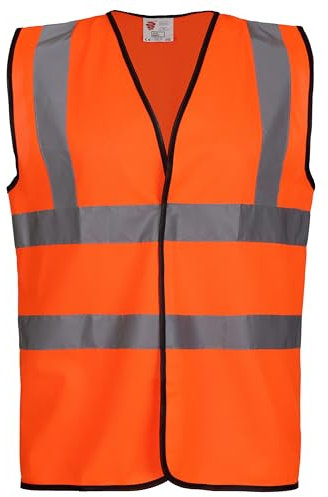 Fort Herren 225 Warnweste, Orange, XL/5XL
