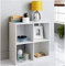 Homme Concept – 4 Cube Storage Unit, White Living Room Bookcases and Shelving Unit, Kids Bookcases, Free Standing Wooden Bookcase, Storage Organiser Shelves, BookShelf for Home Office.