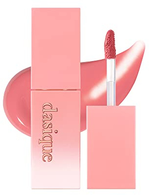dasique Juicy Dewy Tint (09 Pudín de melocotón) | Tinte labial brillante de larga duración, no pegajoso | Vegano, libre de crueldad