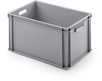 DIE BOX FABRIK Eurobehälter 600x400x320mm - Vielseitige Lösung für effiziente Lagerung und Transport | Lagerbehälter | Transportbehälter