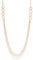 FULU AUTUMN Long Gold/Silver Chain Layered Necklace for Women Boho Multi-strand Rope Chains Statement Collar Necklace Silver Jewelry Gift(34-Gold)