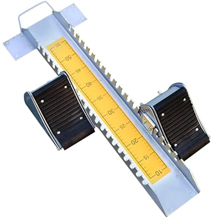 Vaolvpant Starting Blocks 25 Inch Enhanced Performance for Track and Field Athletes with 6° Adjustable Angle Premium Starting Blocks for Runners Yellow