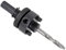 CoCud Hole Saw Arbor, Fit 1-1/4o 6 Diameter, Quick Change Mandrel Drill - (Applications: for Drilling Masonry Concrete Brick), 1-Pieces