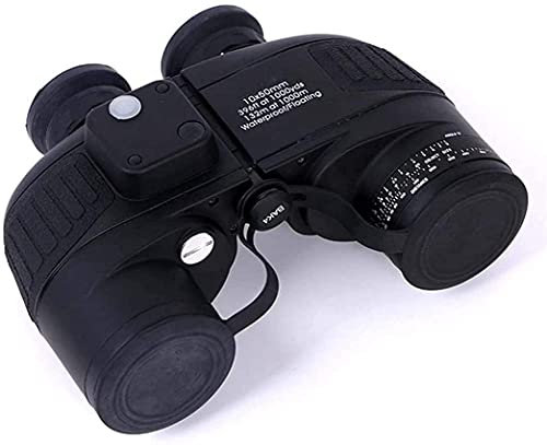 ASumPio 10X50 Fernglas Hochleistungs-High-Definition-Outdoor-Navigation Mit Kompass Entfernungsmesser Wasserdicht
