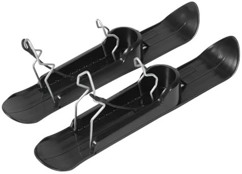 Ski-Schlittenbrett, Snow Scooter Ski Schlitten, Schnee Roller Schlitten Faltschuhbrett, Praktische RollerTeile Outdoor Sport Ski Board, Universell Skischild Für Kinderwagen Und Trolleys Für Haustiere