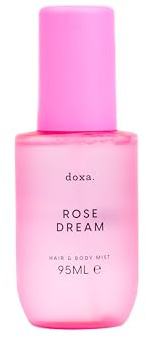 Hair and Body Mists by Doxa | Long Lasting Fragrance | Perfume Mist | Body Sprays for Women | Cruelty Free | Budget Friendly Trend Led Scents (Rose)
