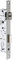DOM-METALUX SNA10005 Serrure pêne Dormant 1/2 Tour 780/36 mm Coffre 92MTX 1 Point METALUX-sans gâche-F178360200