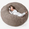 Lounge Pug, 'Mega-Mammoth' Sofa Sitzsack XXL, Schlafsofa, Cord Mocca