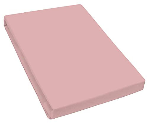 Bella Luna Jersey de Luxe Spannbettlaken Größen | Bettbezug für Wasserbetten, Boxspringbetten & Übergrößen | optimales Spannbetttuch für Doppelbett-Matratzen